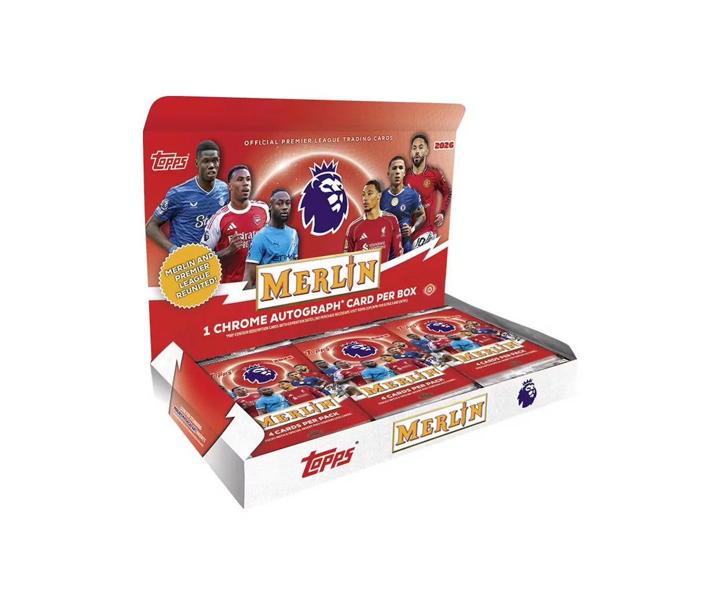 2025/26 Topps Merlin English Premiere League Hobby Box
