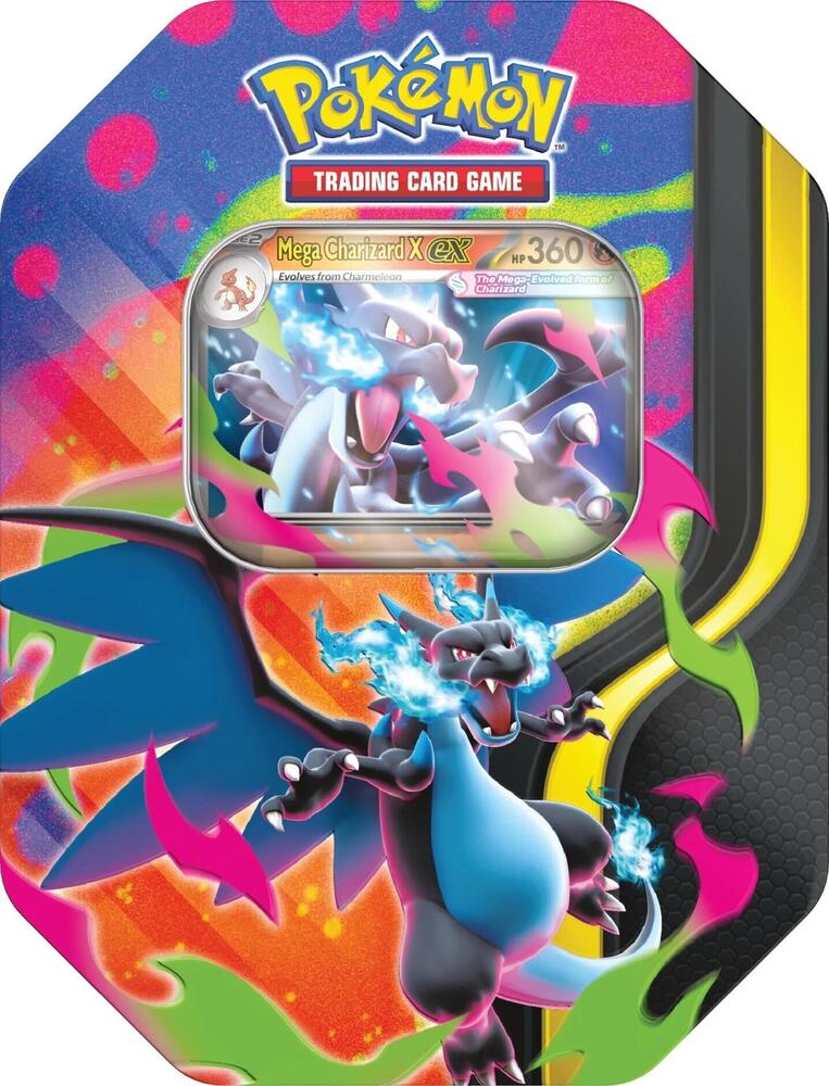 2026 Pokemon Mega Charizard Tin
