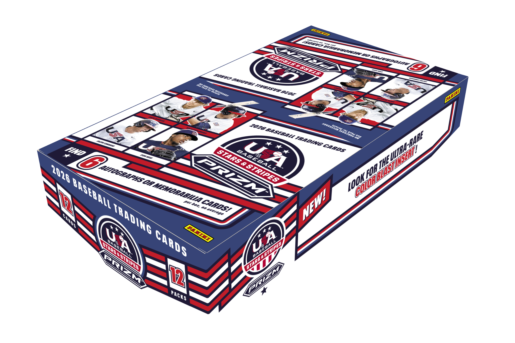 2026 Panini Prizm USA Stars & Stripes Baseball Hobby Box