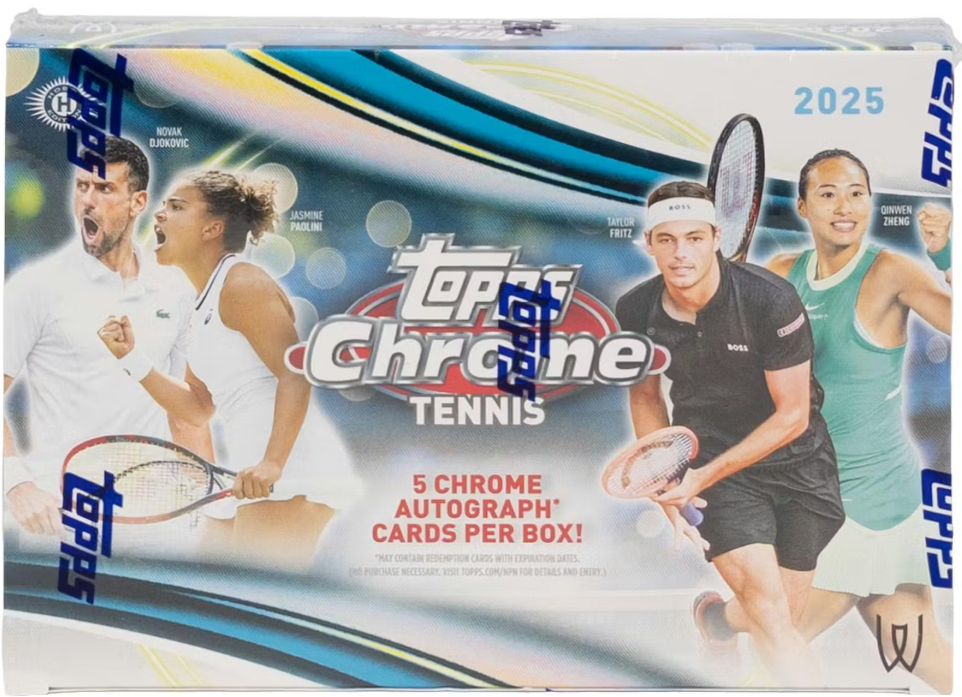 2025 Topps Chrome Tennis Breakers Delight Box
