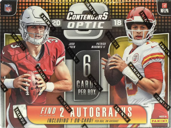 2018 Panini Contenders Optic Football Hobby Box