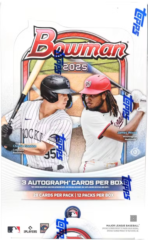 2025 Bowman Baseball Hobby Jumbo Box
