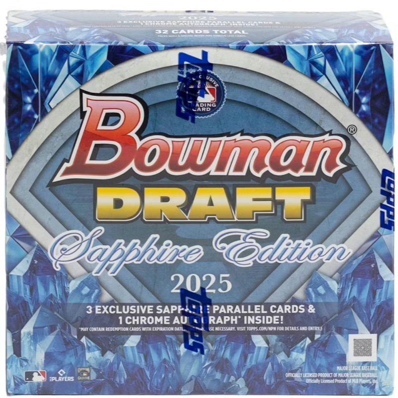 2025 Bowman Draft Baseball Sapphire Edition Box