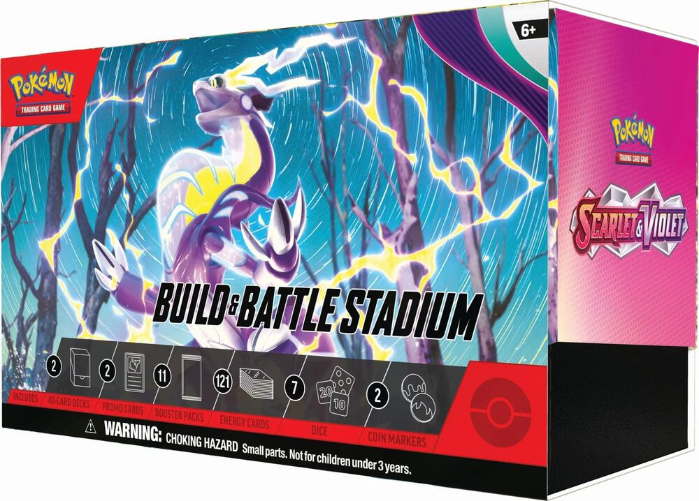2026 Pokemon Scarlet & Violet Build & Battle Stadium Box