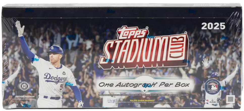 2025 Topps Stadium Club Baseball Hobby Box
