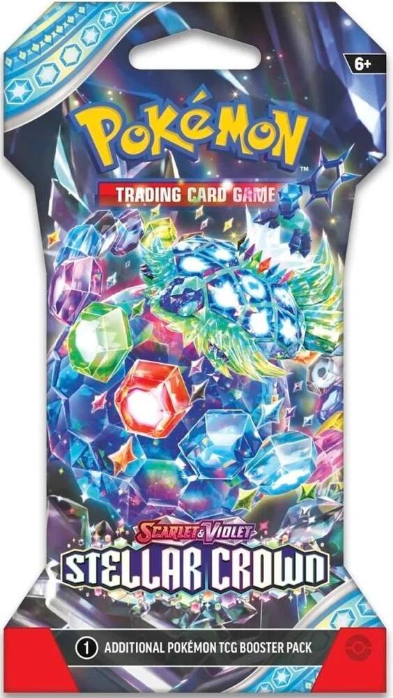 2026 Pokemon Stellar Crown Sleeved Booster Pack