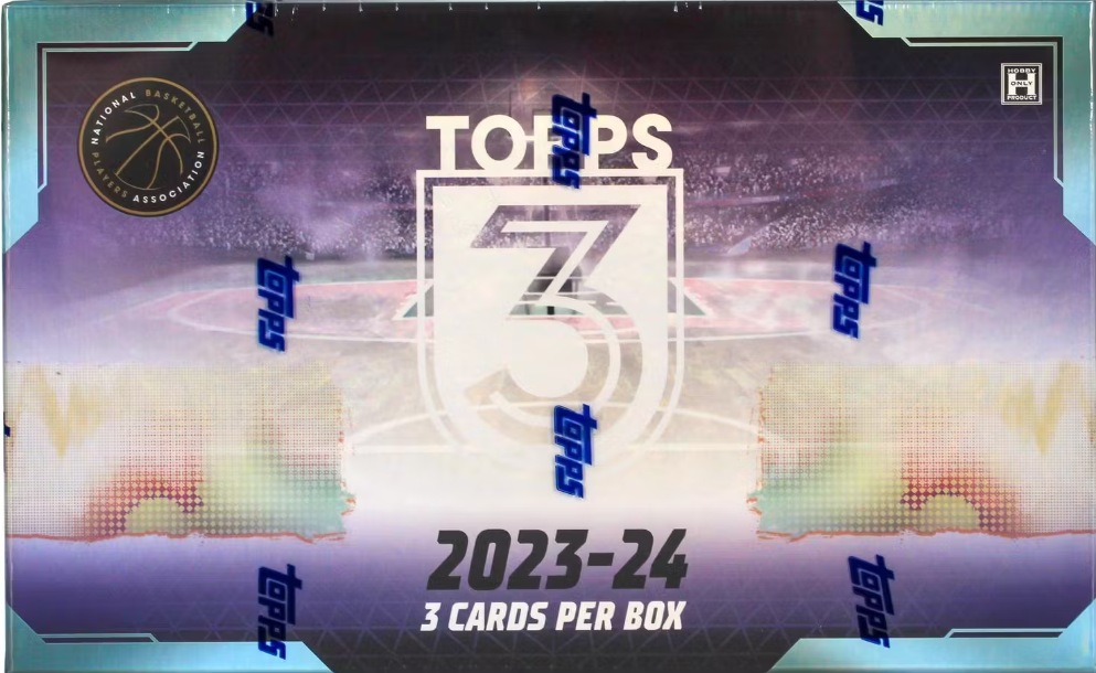 2023/24 Topps Three Basketball Hobby Box