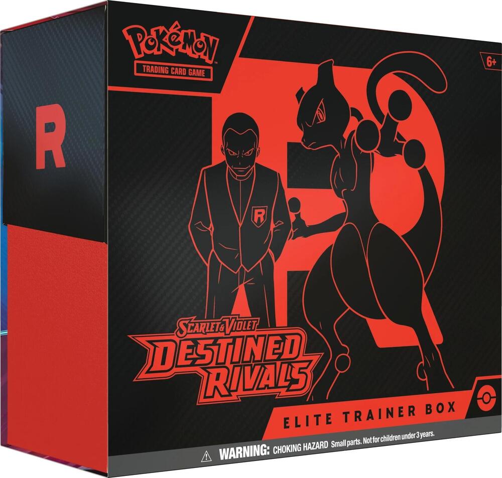 2025 Pokemon Destined Rivals Elite Trainer Box