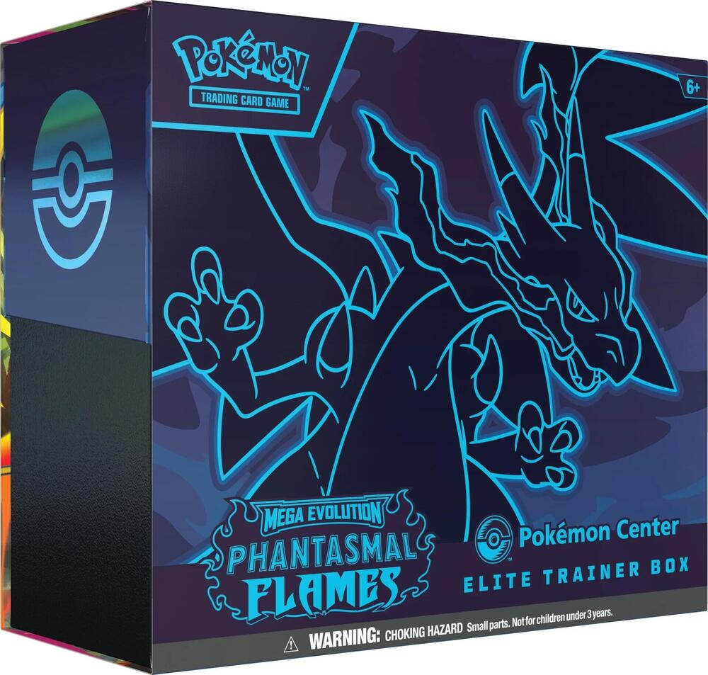 2025 Pokemon Phantasmal Flames Pokemon Center Elite Trainer Box