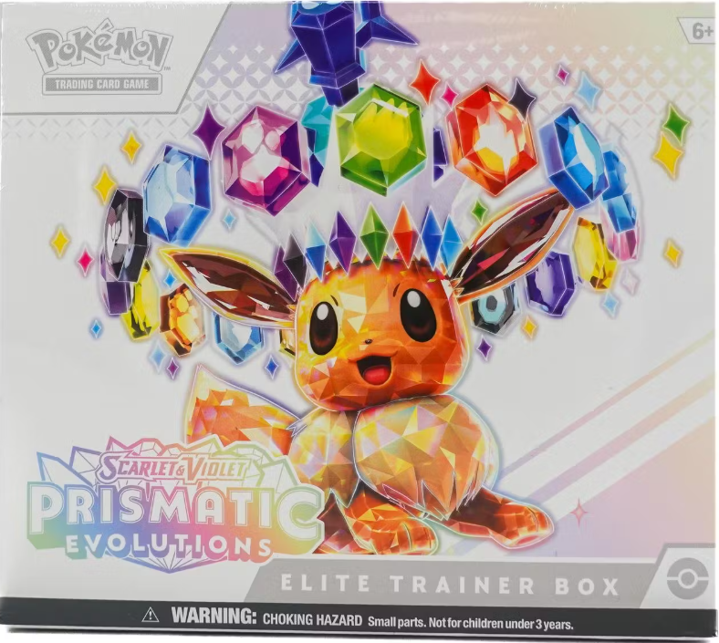 Pokemon Scarlet & Violet: Prismatic Evolutions Elite Trainer Box