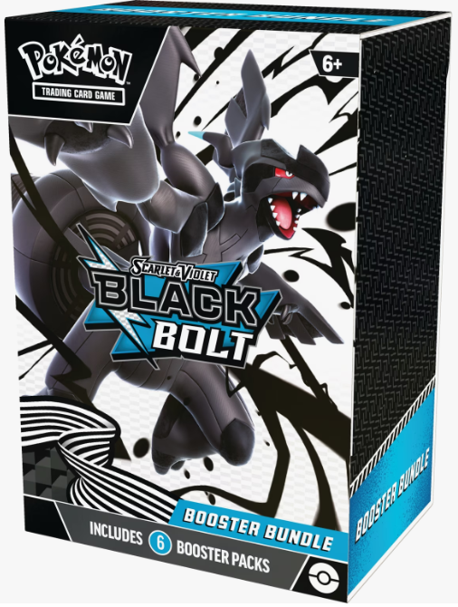 2025 Pokemon Trading Card Game: Black Bolt Booster Bundle