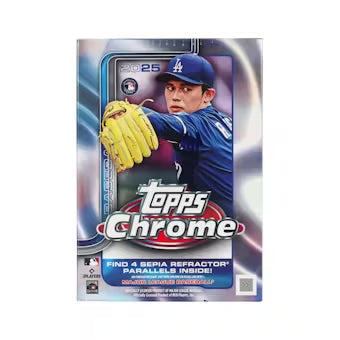 2025 Topps Chrome Baseball Blaster Box