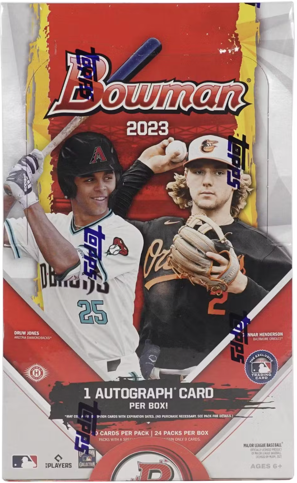 2023 Bowman Baseball Hobby Box