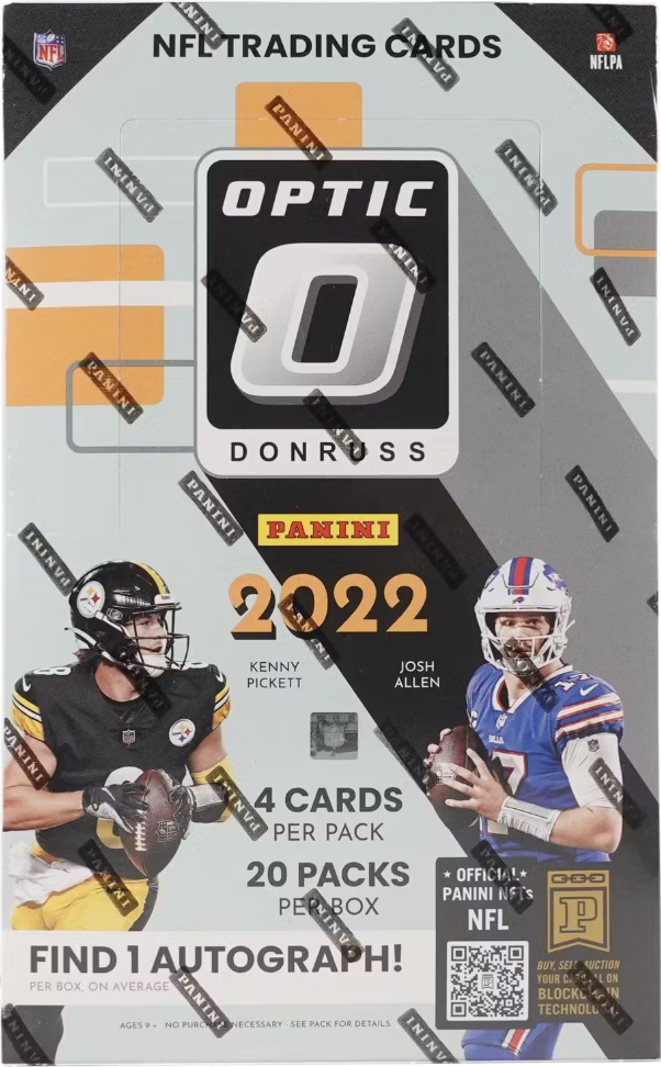 2022 Panini Donruss Optic Football Hobby Box