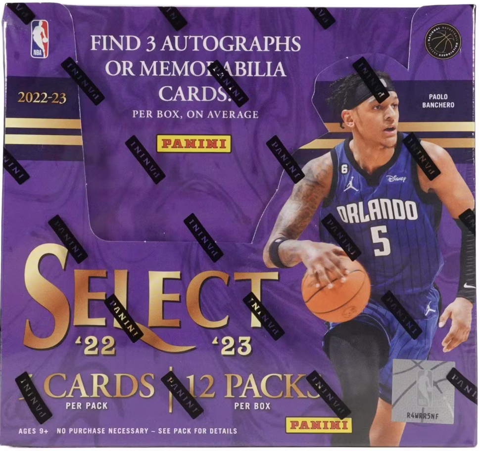 22/23 Panini Select Basketball Hobby Box