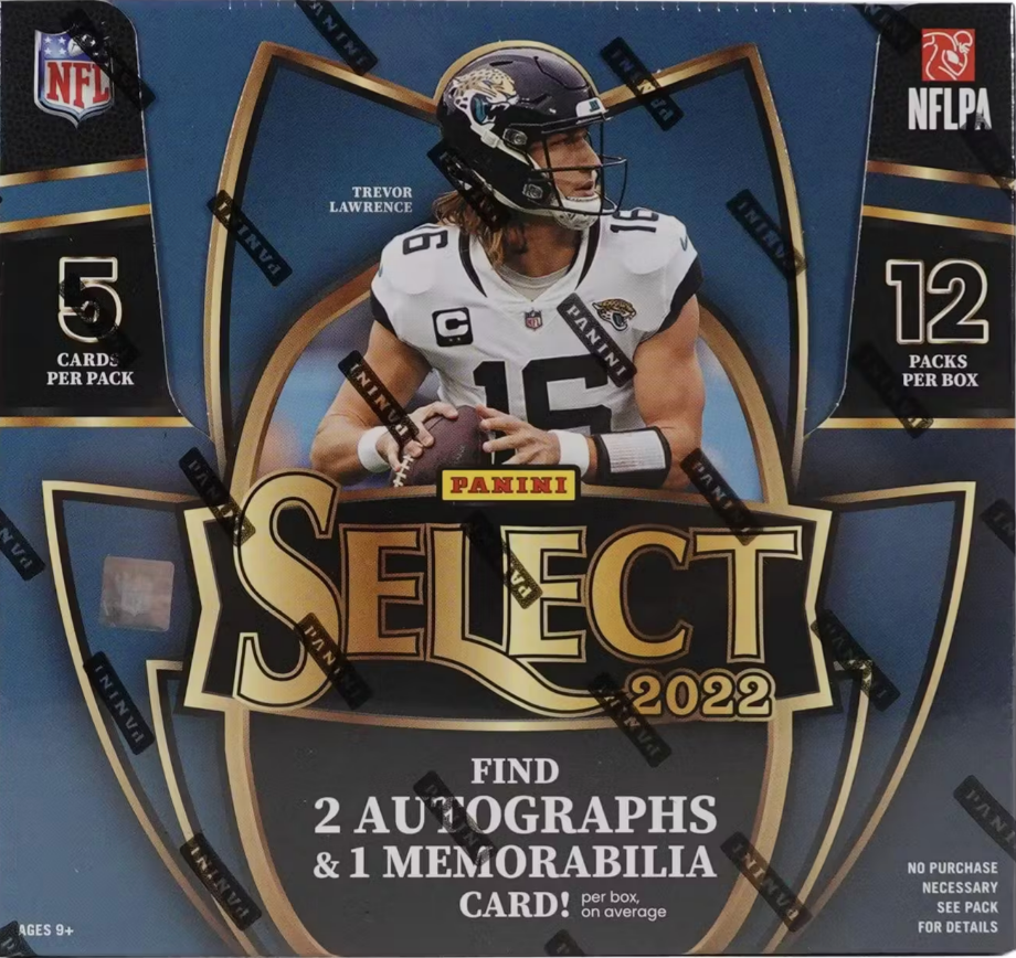 2022 Panini Select Football Hobby Box