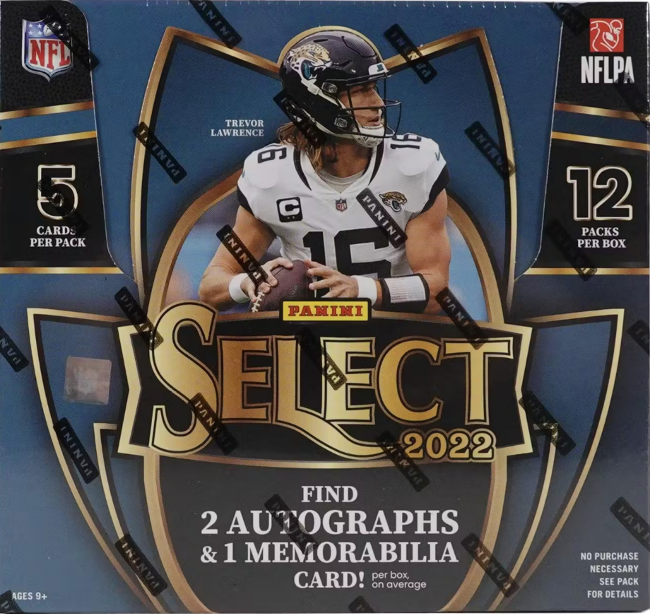 2022 Panini Select Football Hobby