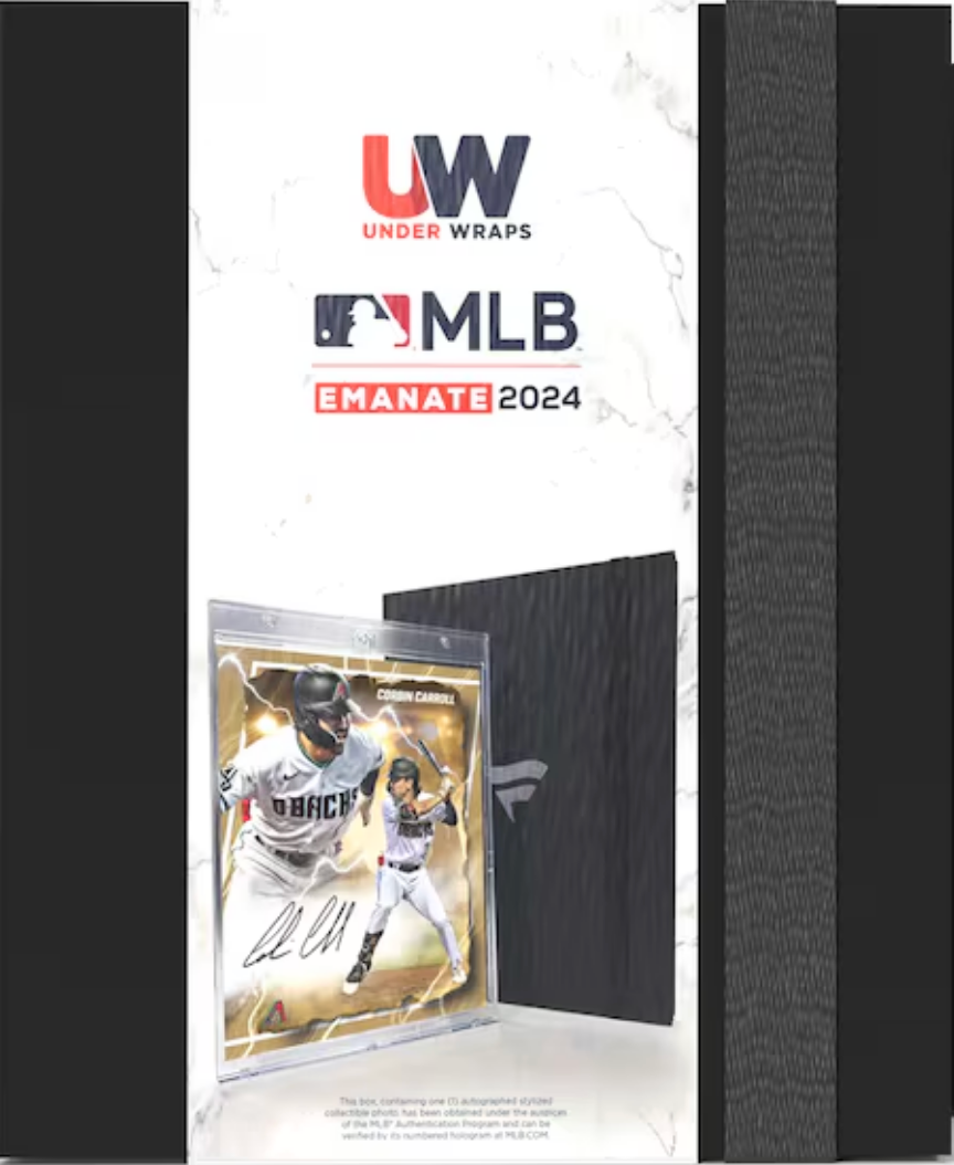 2024 Under Wraps Emanate Baseball Autographed Stylized Collectible 8" x 10" Photo