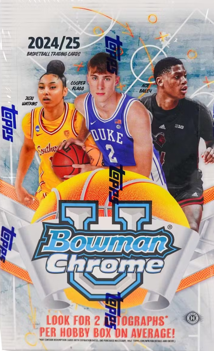 2024/25 Bowman University Chrome Basketball Hobby