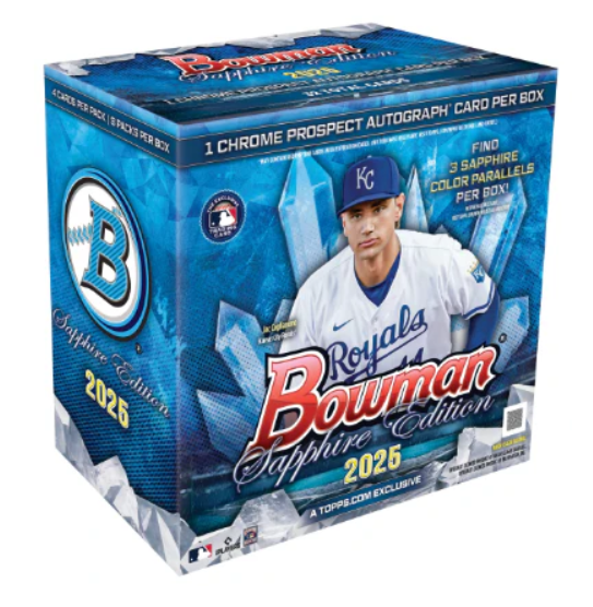 2025 Bowman Baseball Sapphire Edition Hobby Box