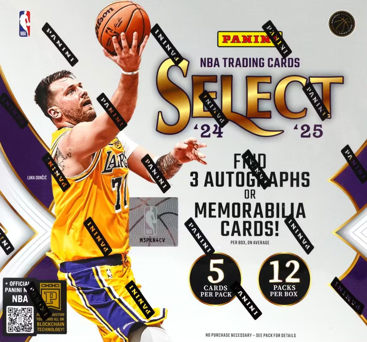 2024/25 Panini Select Basketball Hobby Box