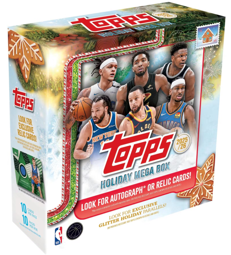 2025/26 Topps Holiday Basketball Mega Box