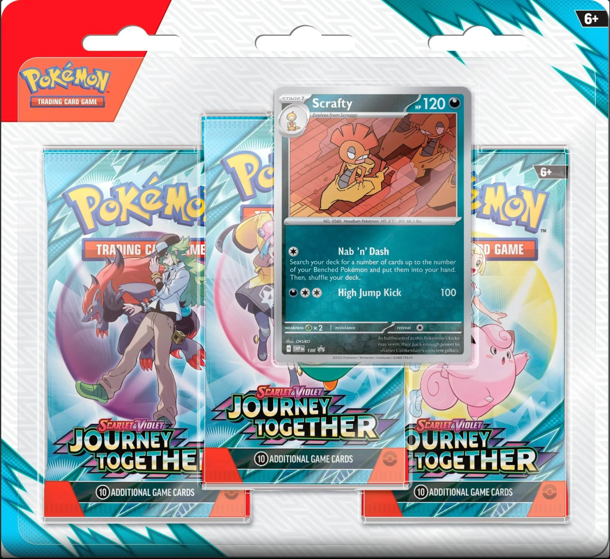 2025 Pokemon Journey Together Pre Release Kit