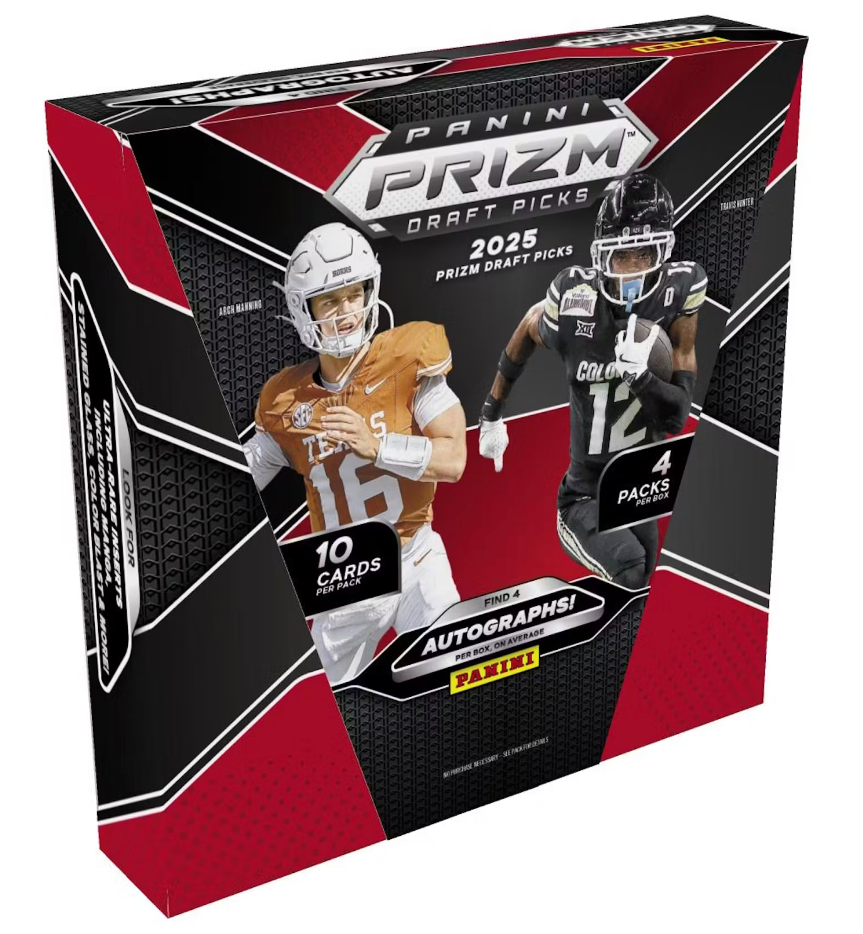 2025 Panini Prizm Draft Picks Collegiate Football FOTL Box