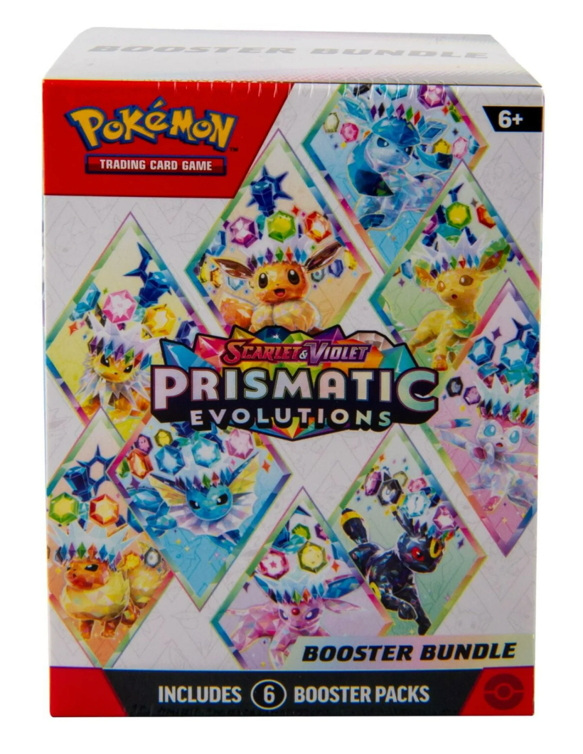 2025 Pokemon Prismatic Evolutions Booster Bundle Box