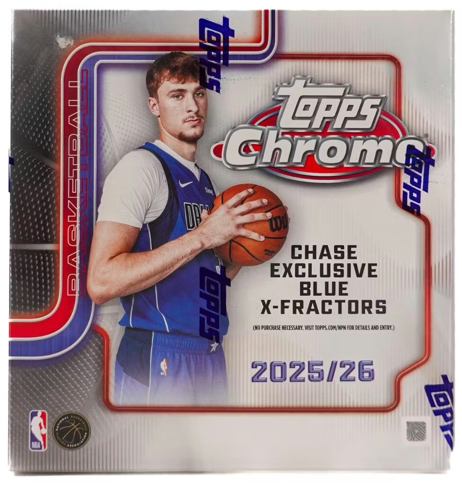 2025/26 Topps Chrome Basketball Mega Box