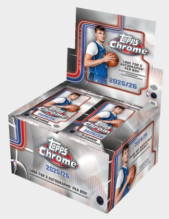 2025/26 Topps Chrome Basketball Jumbo Box