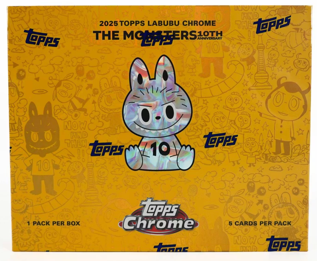 2025 Topps Labubu Chrome Box