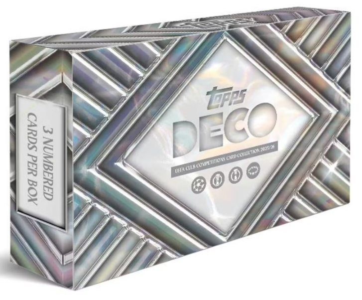 2025/26 Topps Deco UEFA Club Competitions Soccer Hobby Box