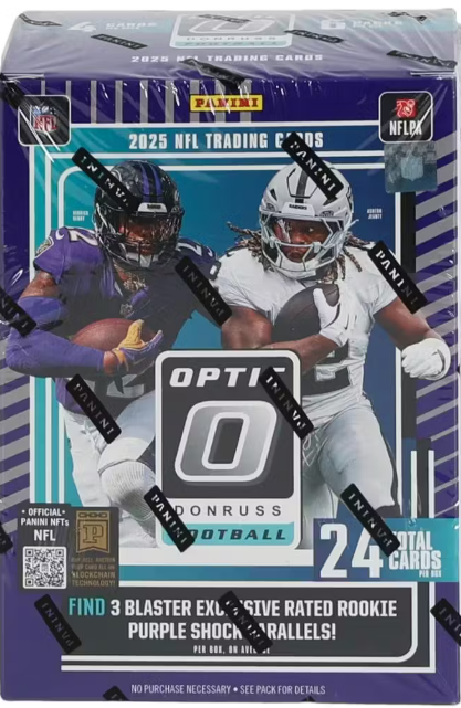 2025 Panini Donruss Optic Football 6-Pack Blaster Box