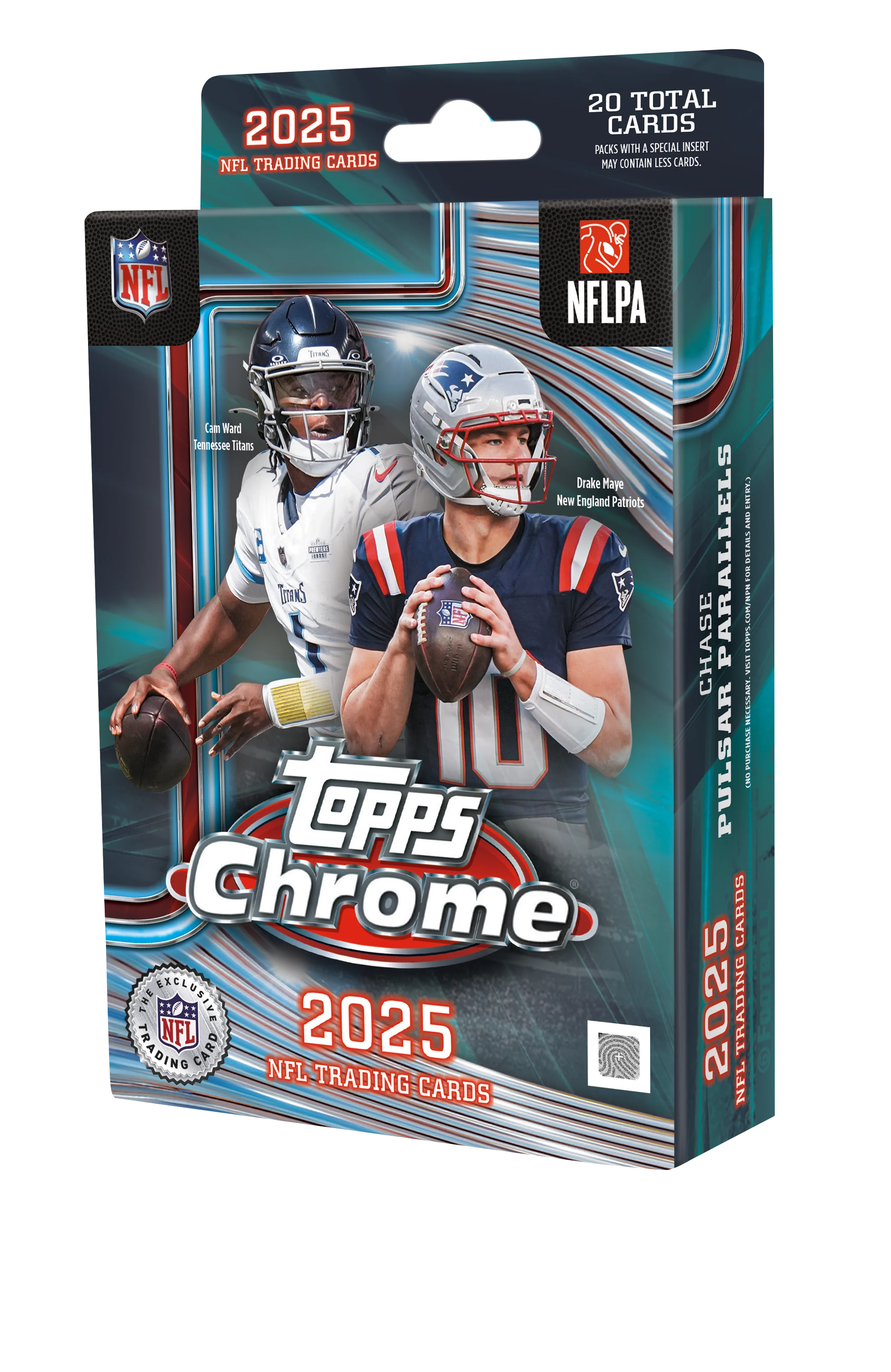 2025 Topps Chrome Football Hanger Box