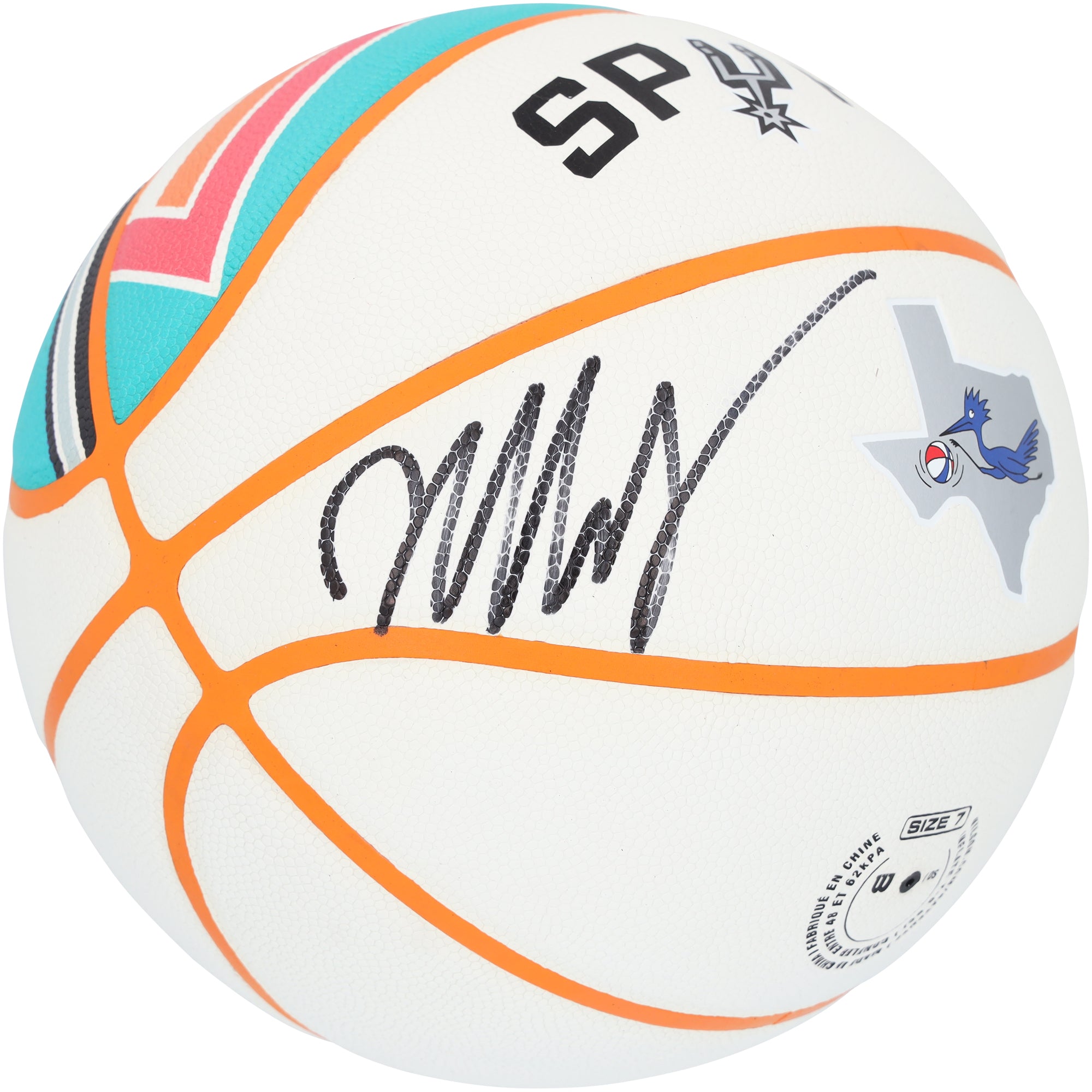 WEMBANYAMA, VICTOR AUTO (SPURS/WILSON/WHITE/CITY COLL) BKLL