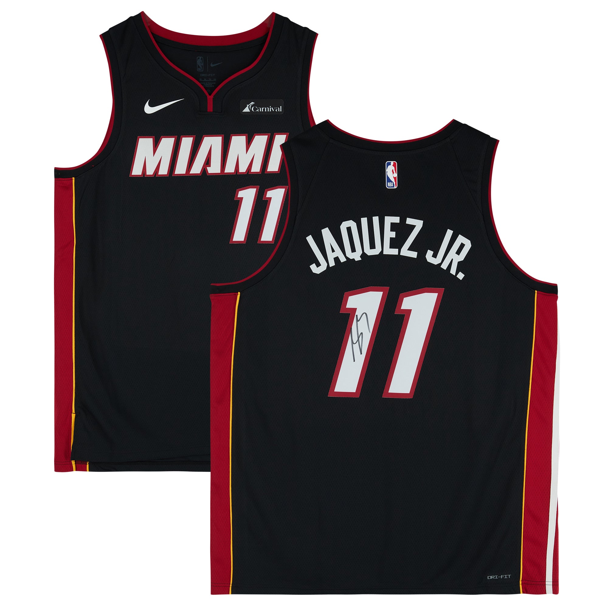 JAQUEZ JR., JAIME AUTO (HEAT/NIKE/BLACK/ICON/SWMN) JERSEY