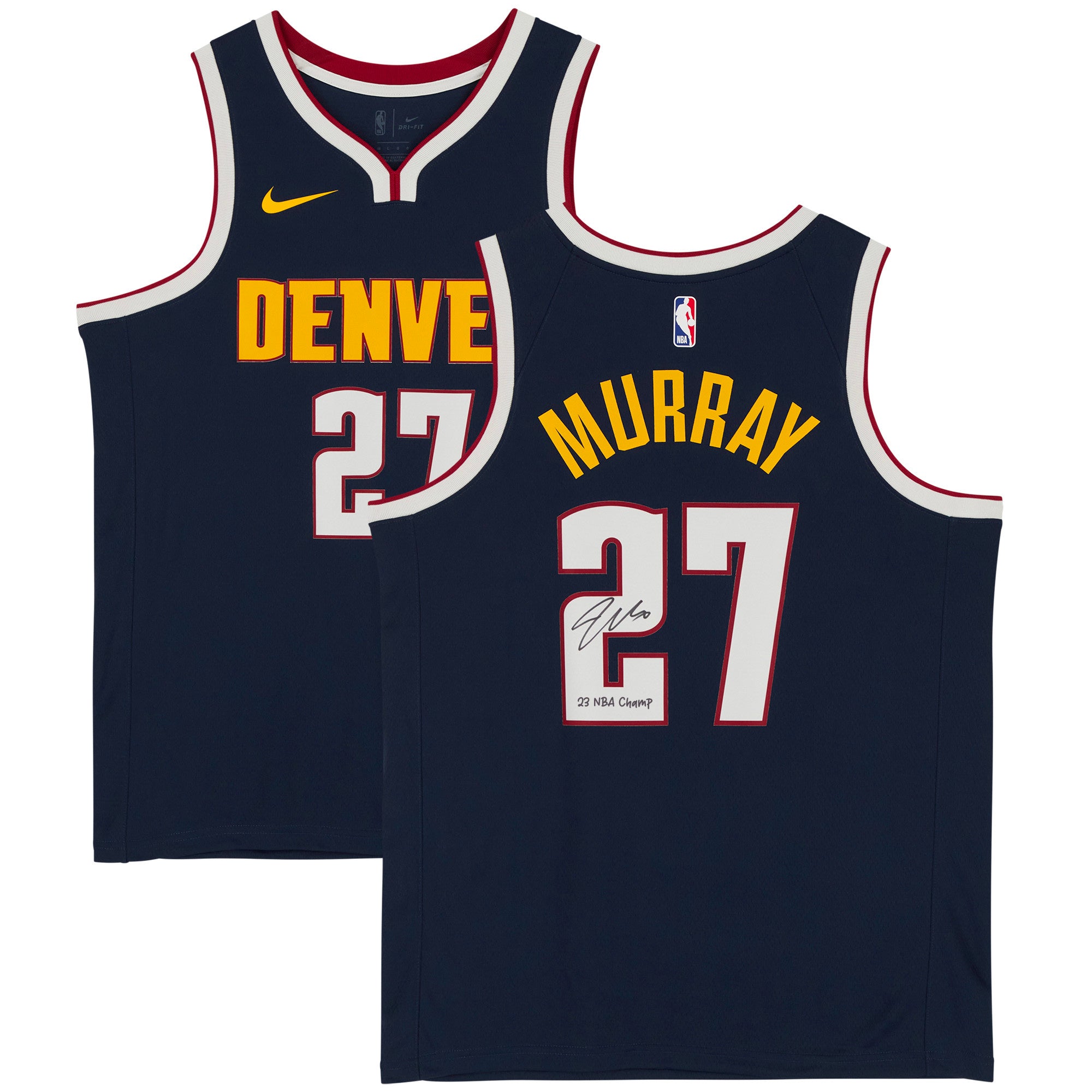 MURRAY, JAMAL AUTO "23 NBA CHAMP"(DEN/NIKE/NAV/ICON/SWMN) JR