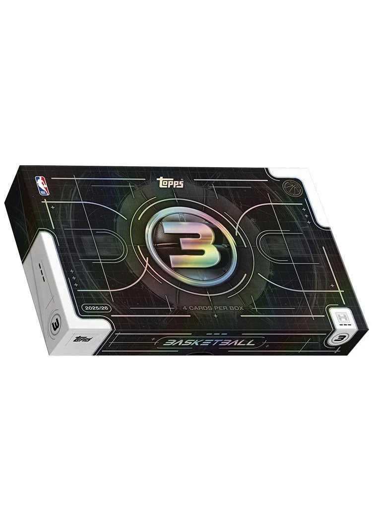 2025/26 Topps Three Basketball Hobby Box