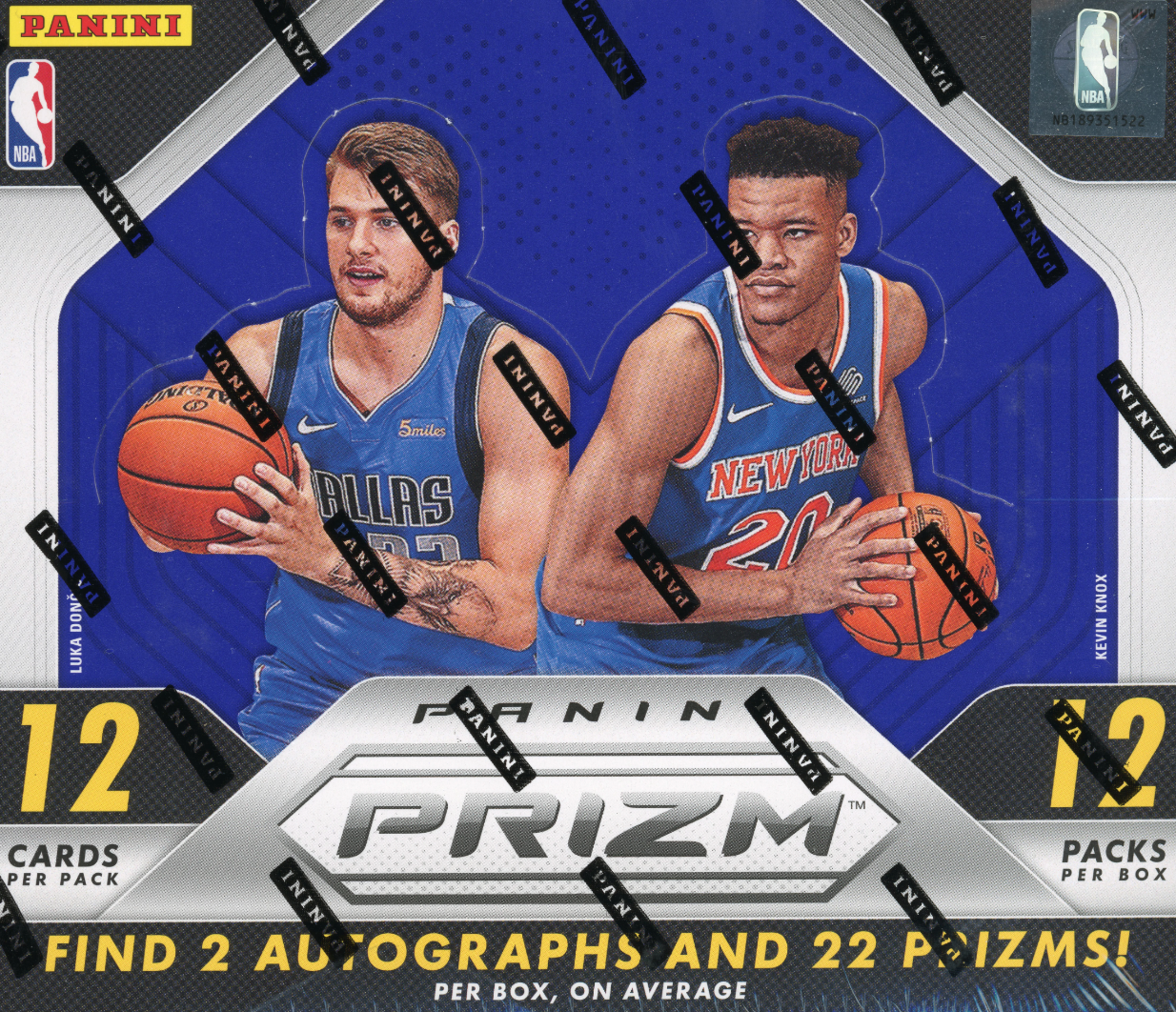 2018/19 NBA Panini Prizm Hobby Box
