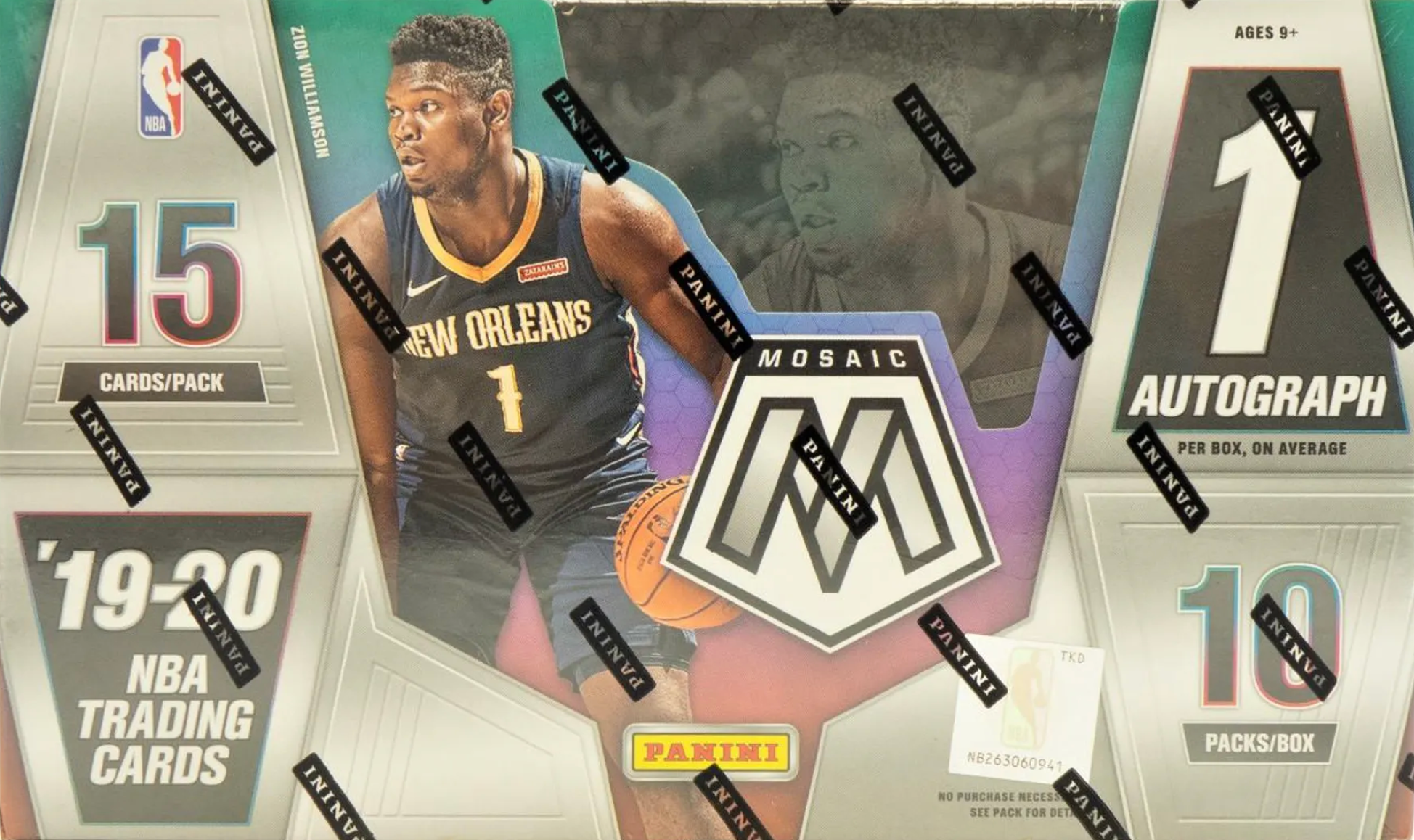2019/20 NBA Panini Mosaic Hobby Box