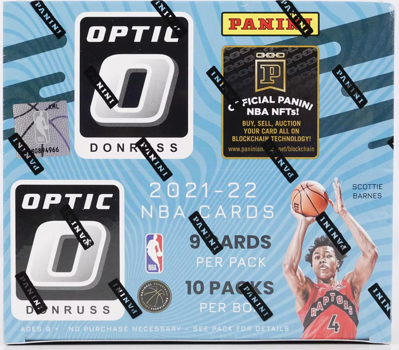 2021/22 Panini Donruss Optic Basketball Fast Break Box