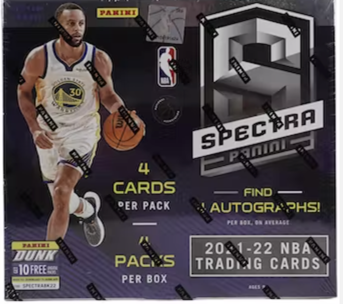 2021/22 Panini Spectra Basketball Hobby Box