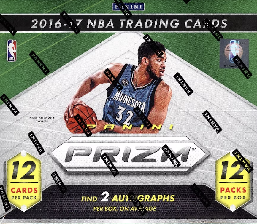 2016-17 Panini Prizm Basketball Jumbo Hobby Box