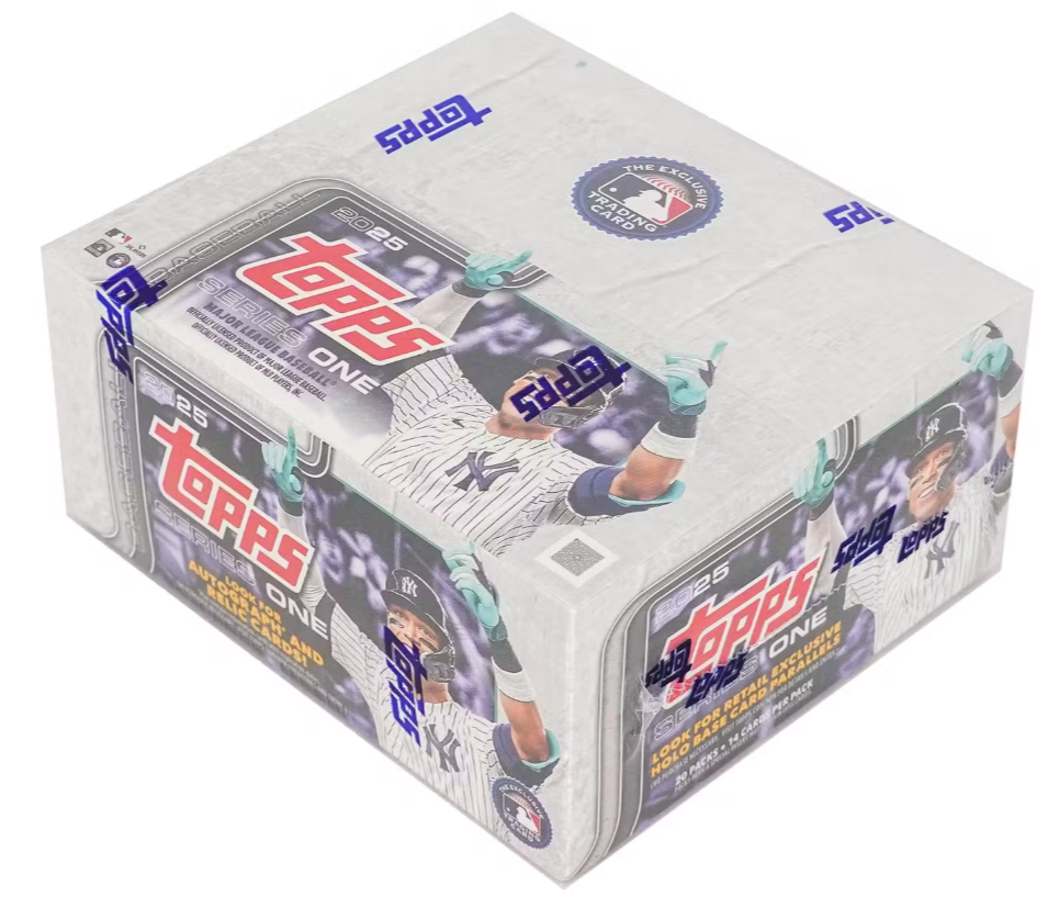 2025 Topps Series 1 Baseball Retail 20-Pack Box