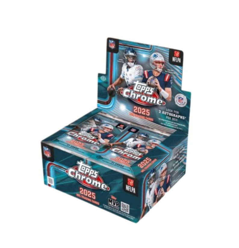 2025 Topps Chrome Football Jumbo Box