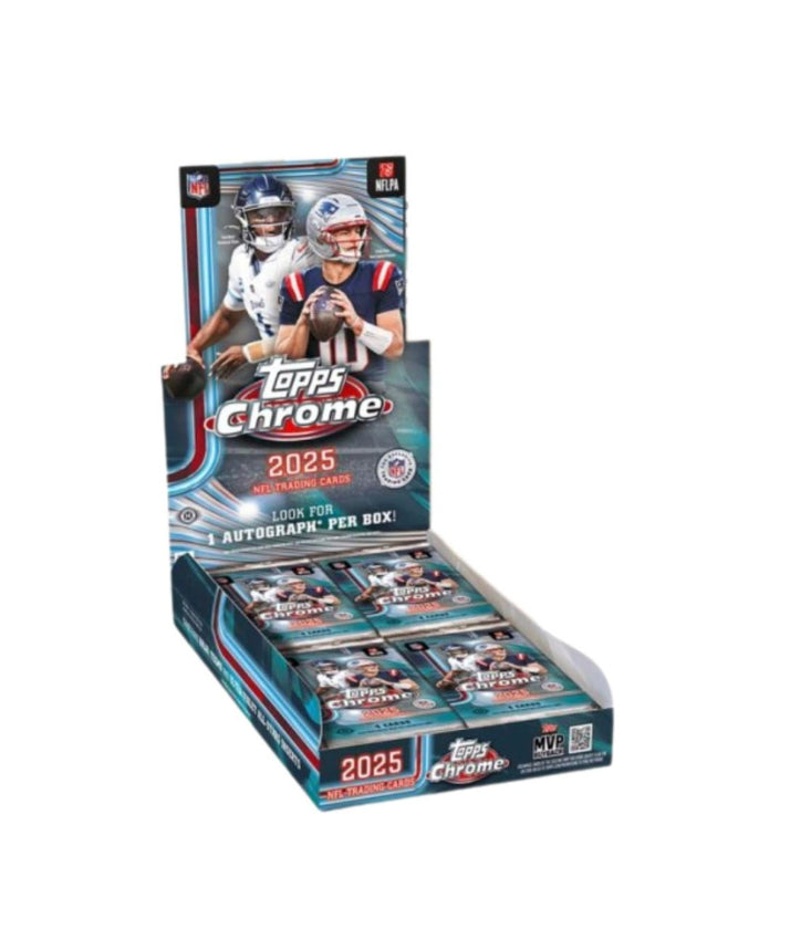 2025 Topps Chrome Football Hobby Box