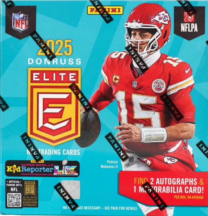 2025 Panini Donruss Elite Football Hobby Box