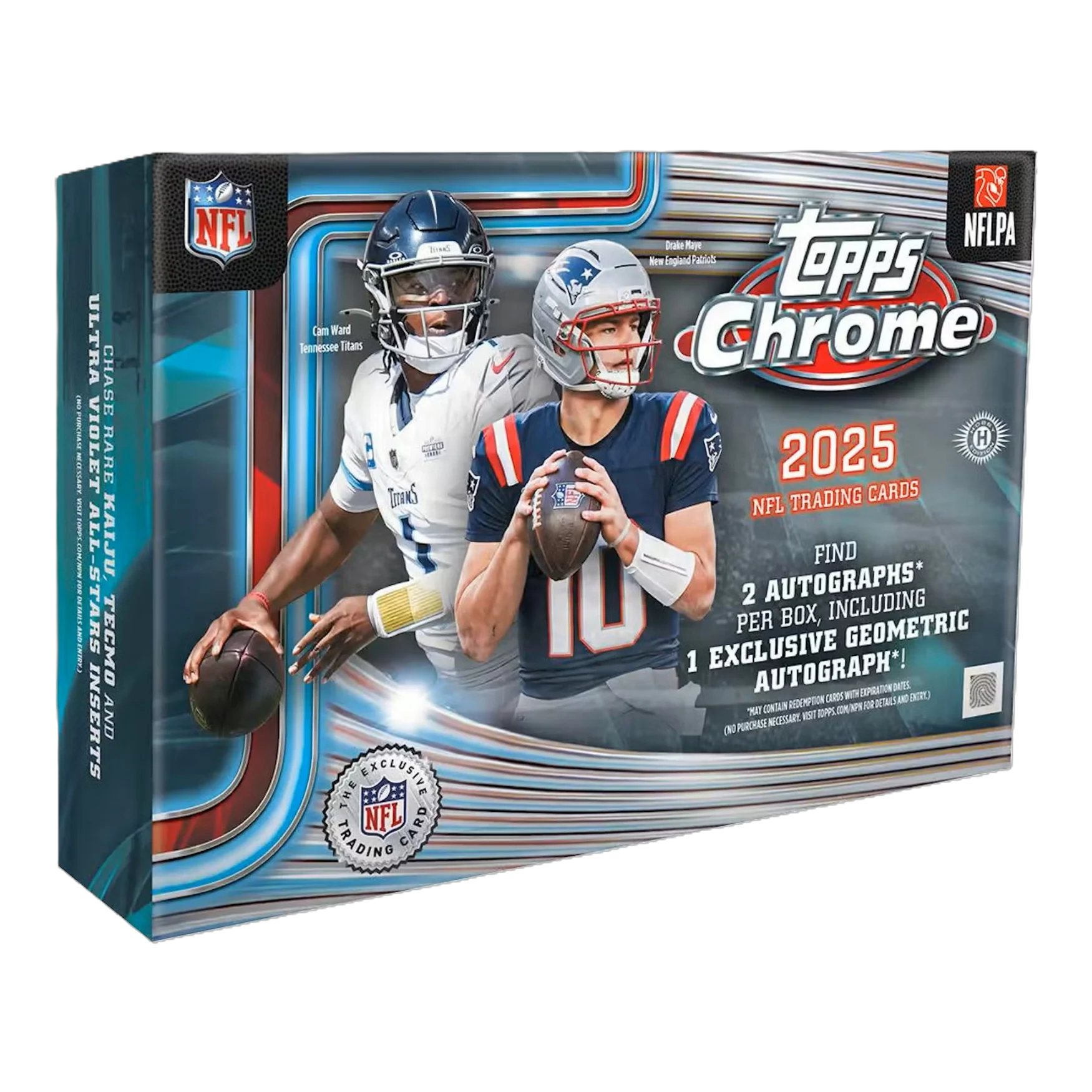 2025 Topps Chrome Football Breaker's Delight Box