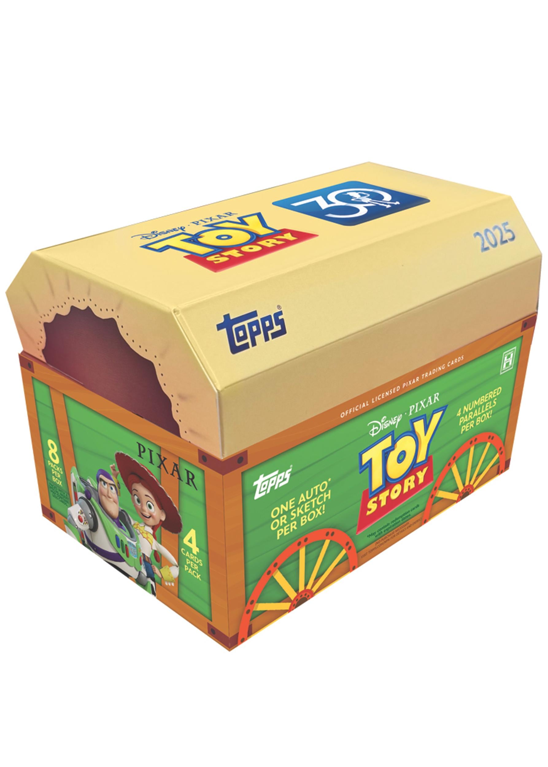 2025 Topps Crystal 30 Years of Toy Story Hobby Box